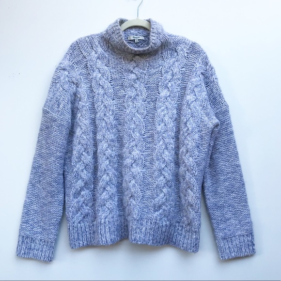 Madewell Sweaters - Madewell Observatory Funnel Neck Knit Sweater L